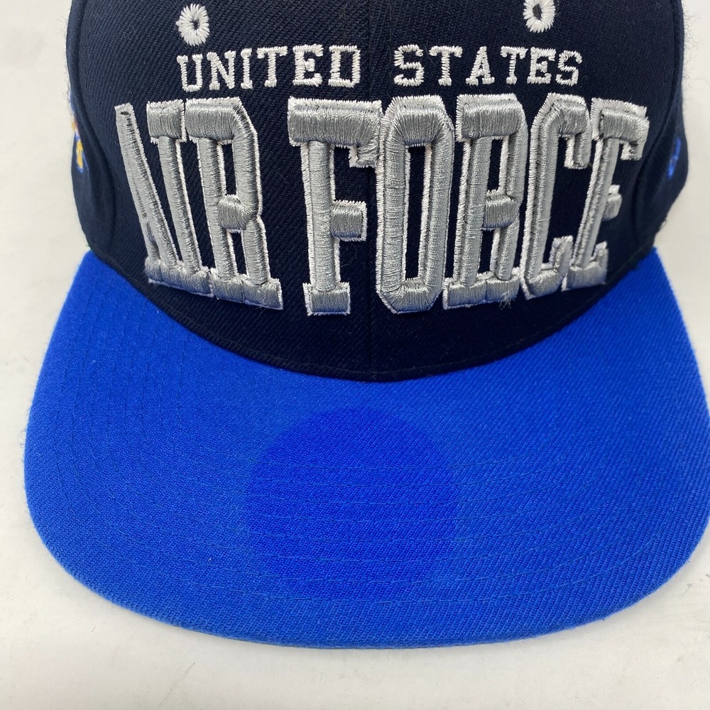 Zephyr Air Force‎ Snapback Blue Hat Falcons Embroidered NCAA Adjustable Cap - Picture 4 of 11